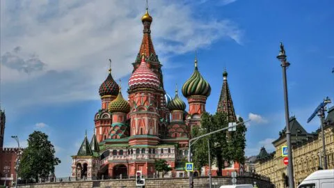 Rusija Sankt Peterburg i Moskva