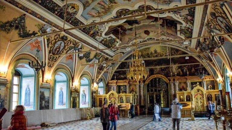 Trpezarijski hram u Trojice-Sergijevoj lavri, lavra, manastir, patrijarh, ruska pravoslavna crkva
